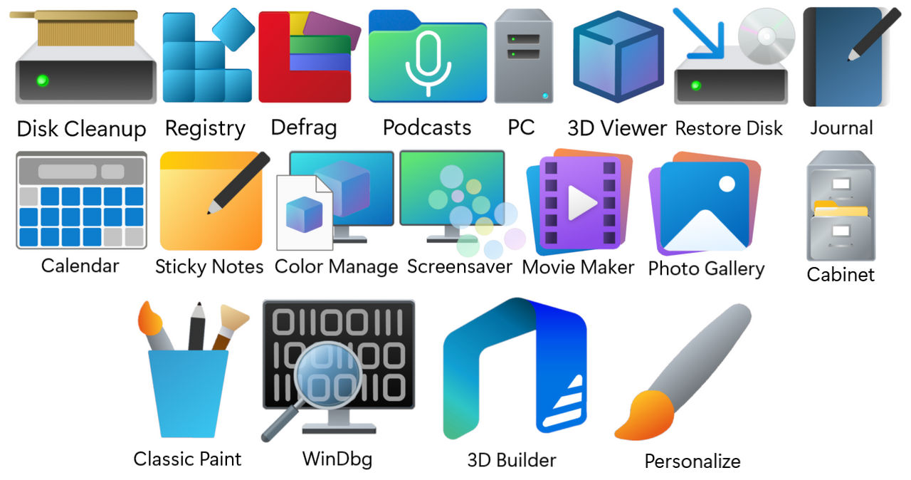 Windows 11 Icons On Desktop