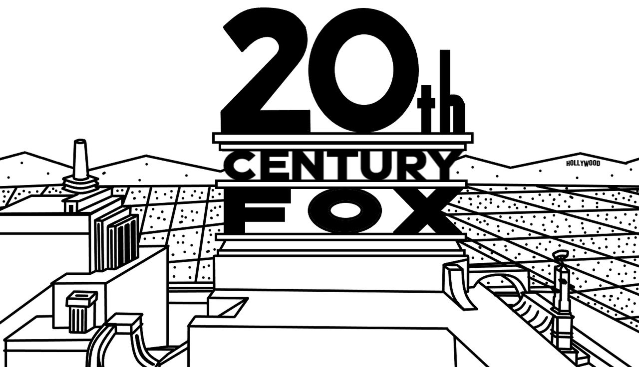 20th Century Fox 1956 Logo Front View by on DeviantArt