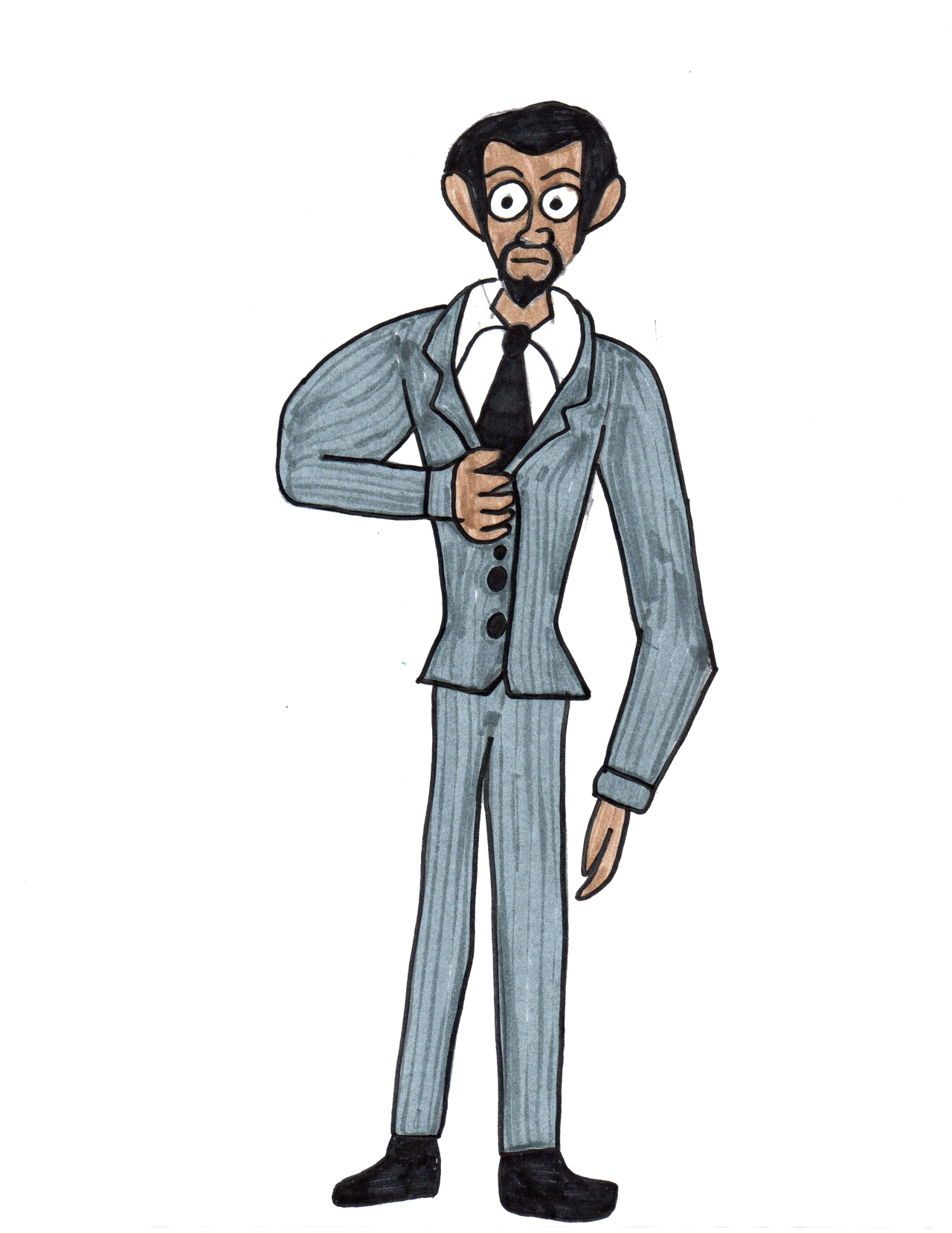 The Newscaster by KaptainkainKomics on DeviantArt