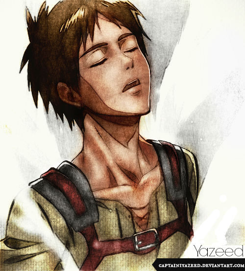 Eren Yeager de ataque a los titanes by zelldinchit on DeviantArt