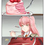 Chubby Zero Two  Strawberry Cake