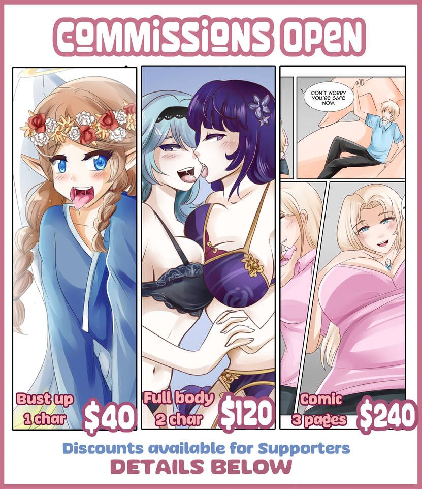 Commission Open! Details In Comments