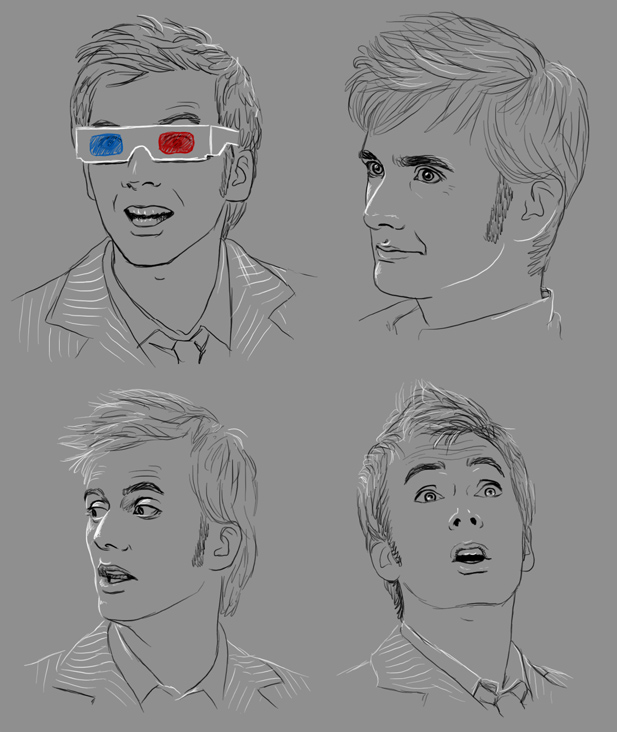 9003 Doctor Who faces 3