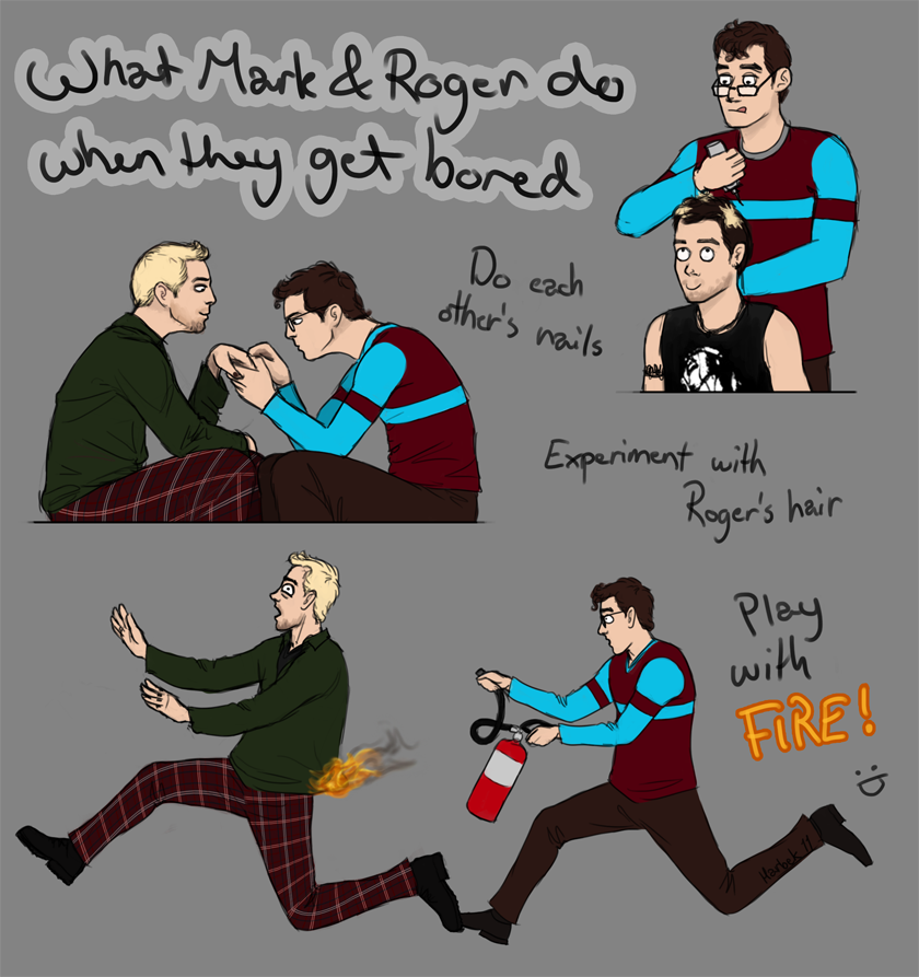 2011 Mark and Roger get bored