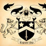 Black Family Coat of Arms