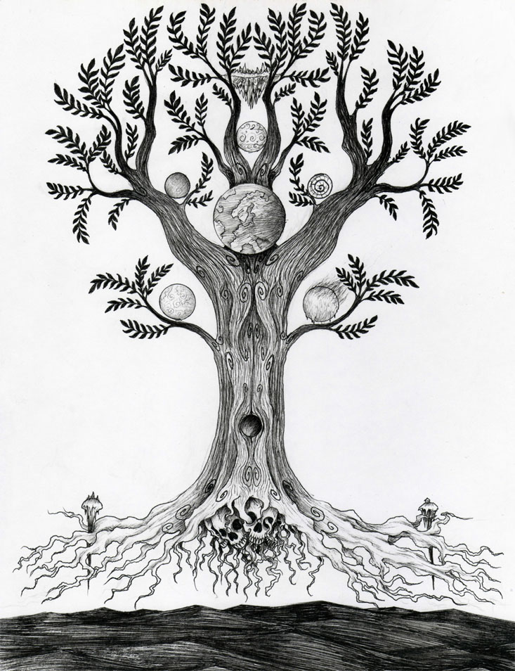 Yggdrasil by verreaux on DeviantArt