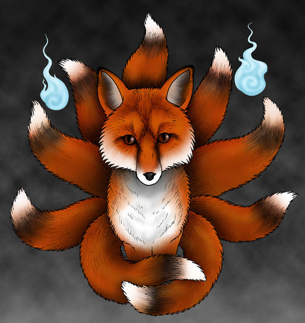 Kitsune color by verreaux on DeviantArt