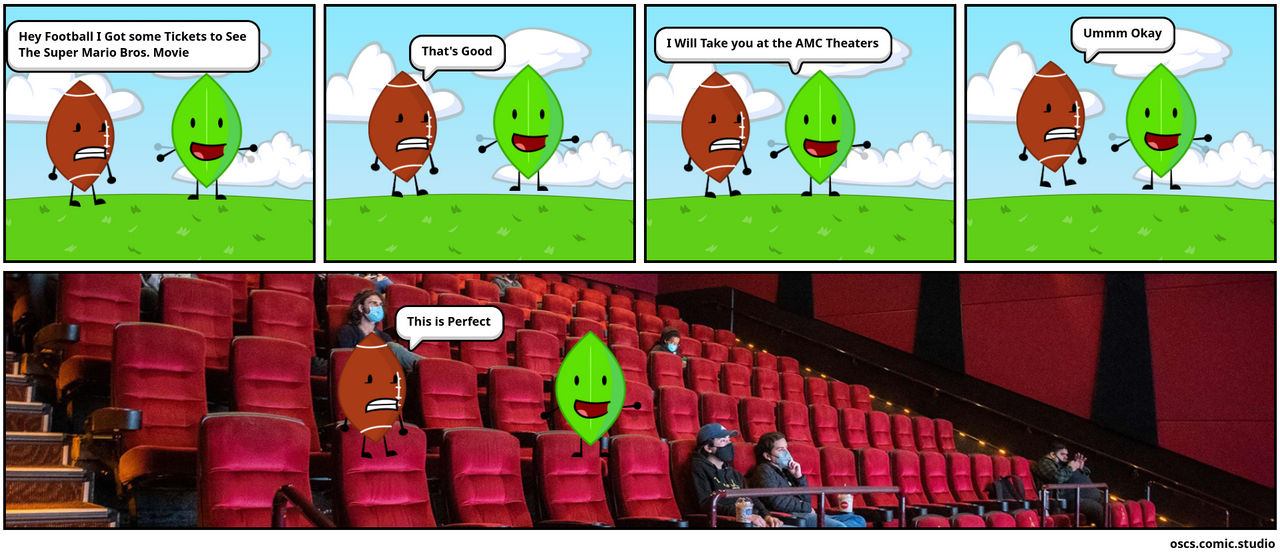 BFDI Comics #1: Movie Theater by Mountainlewnar on DeviantArt