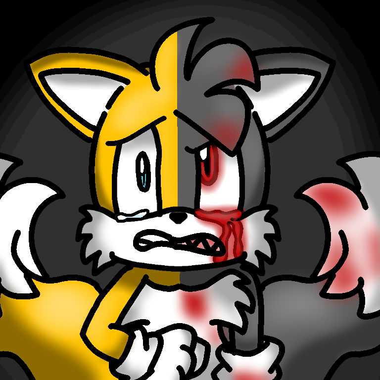 Tails Twisted Side by DatOneUwUWaffle on DeviantArt