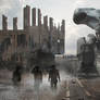 Mech In the Road