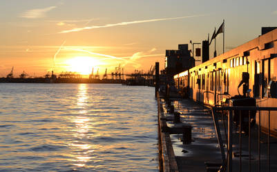 Sunset at the Harbor