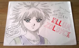 Hunter x Hunter Killua Zoldyck drawing