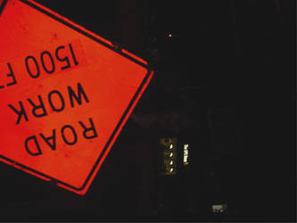 road sign