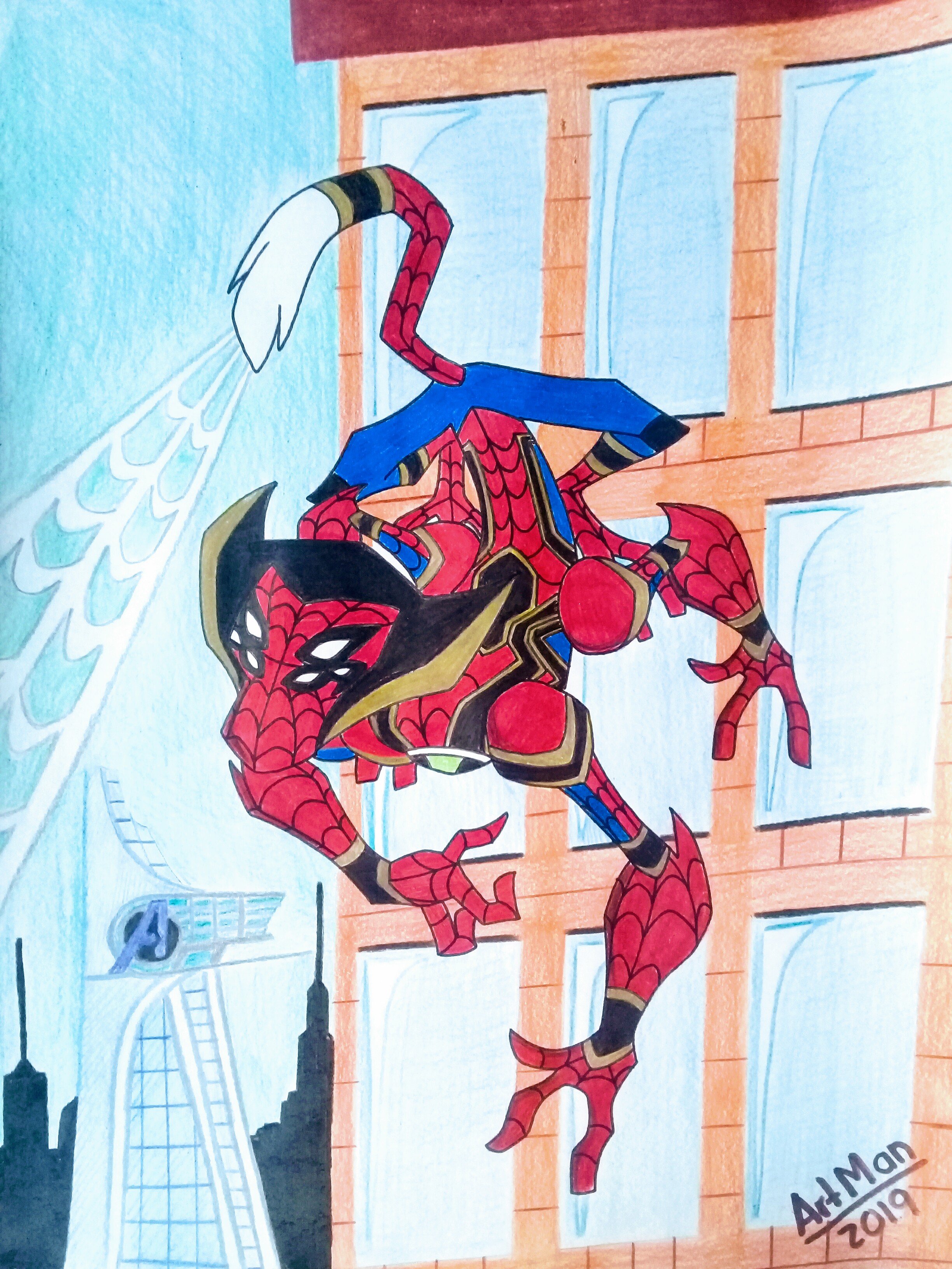 Spider Monkey Deviantart Spider Monkey disguised as Spiderman by ArtMan196 on DeviantArt