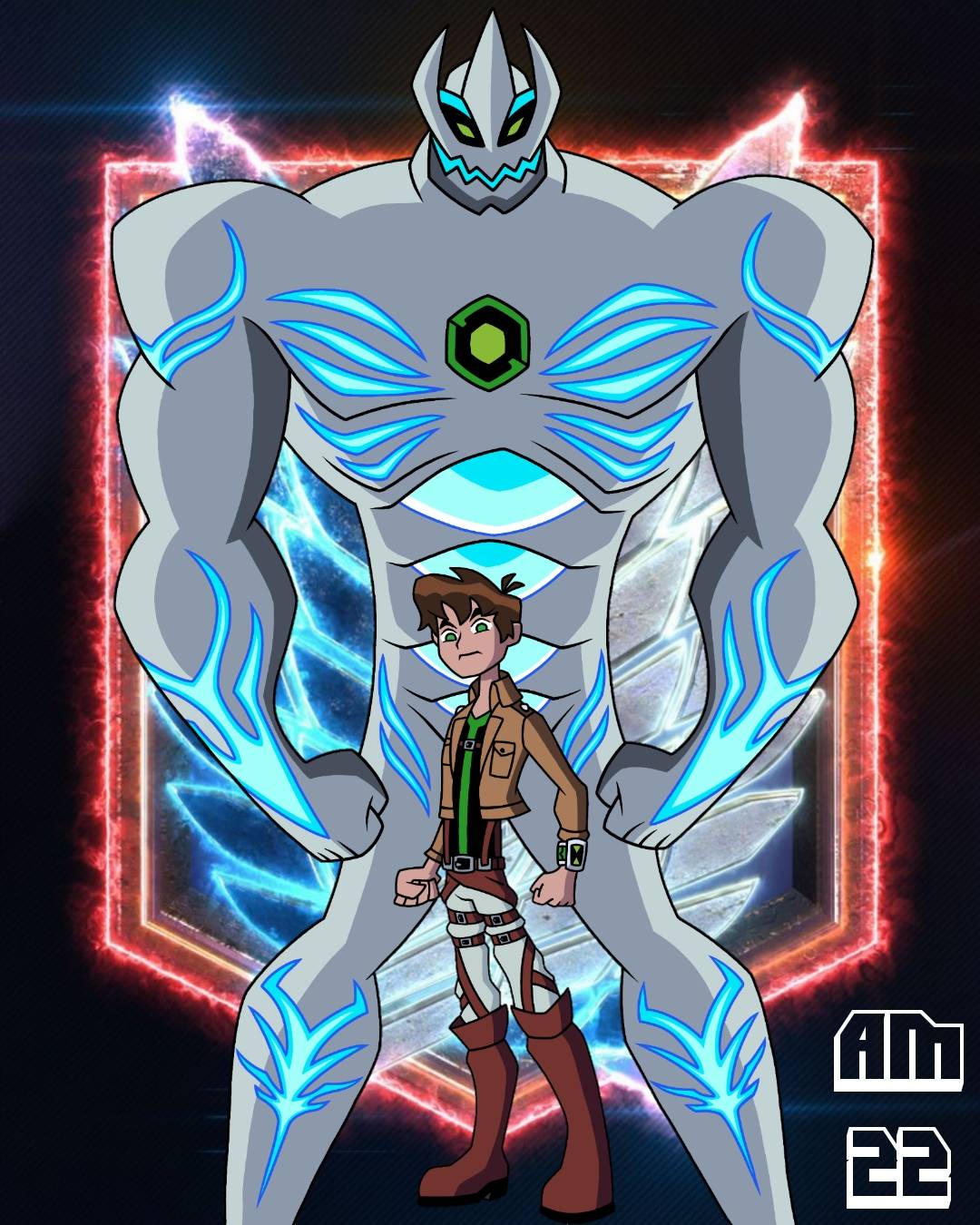 Benjamin Tennyson And Nova Titan digital By ArtMan196 On DeviantArt benjamin-tennyson-and-nova-titan-digital-by-artman196-on-deviantart