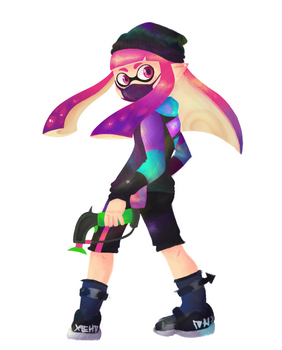 Inkling Girl Transparent