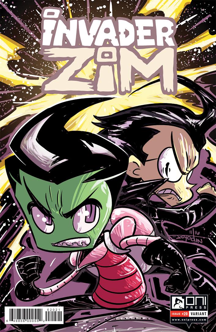 #20 InvaderZim cover