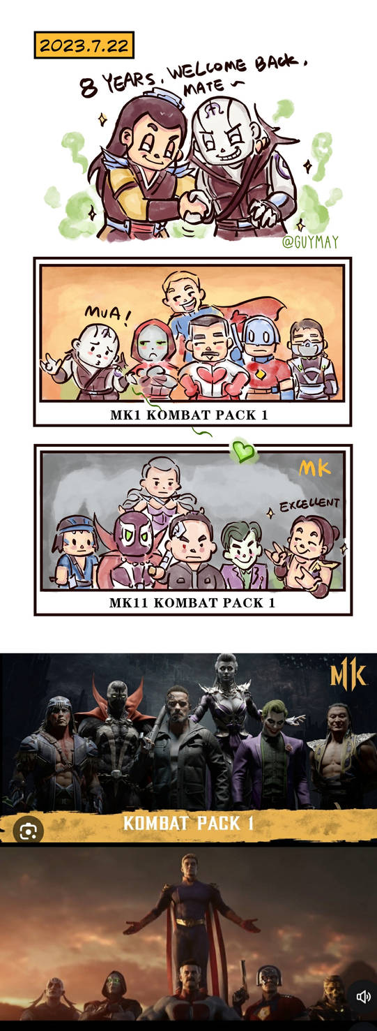 My Ideal Kombat Pack (Mortal Kombat DLC) by Aidan123X on DeviantArt