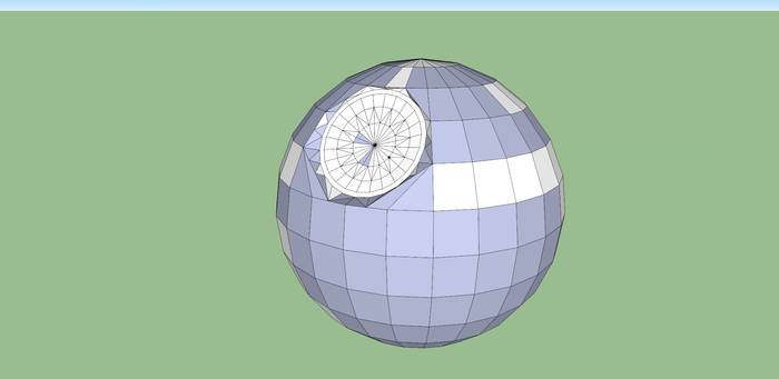 Death Star in Google Sketchup #2