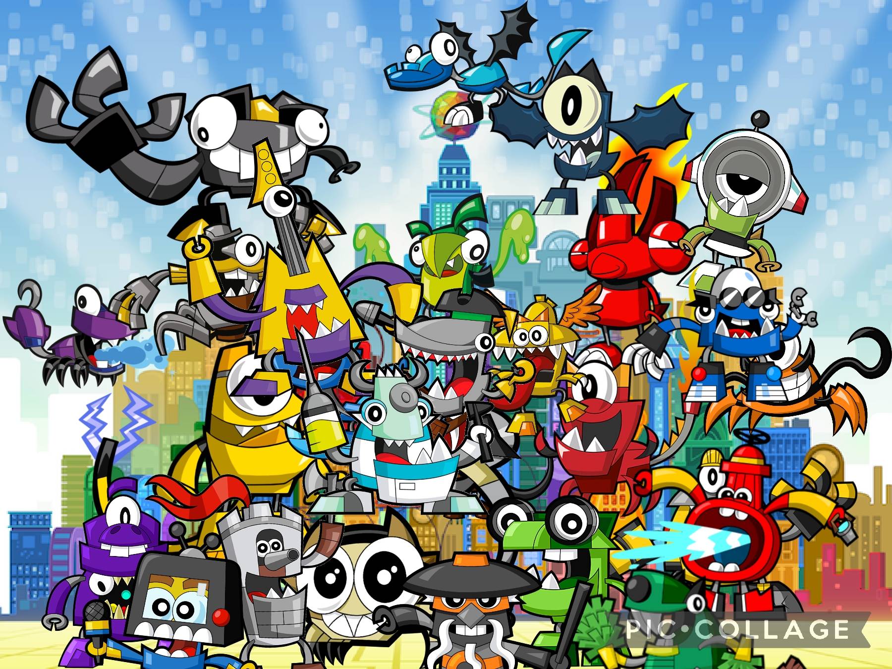 Mixels Series 1-9 by Aronasani on DeviantArt