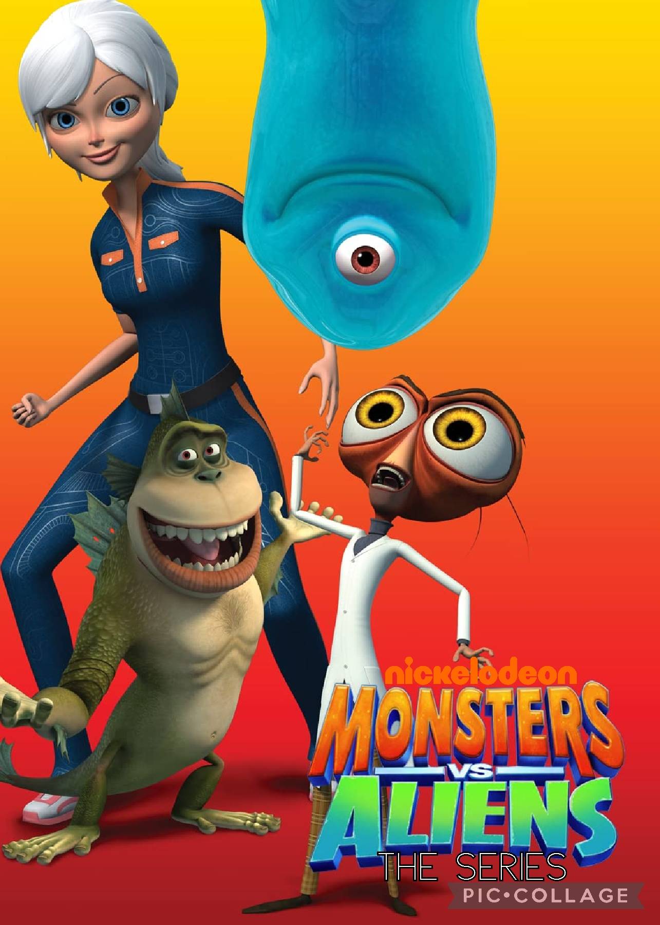 Monsters vs Aliens The Series (TV-Series 2025) by Aronasani on DeviantArt