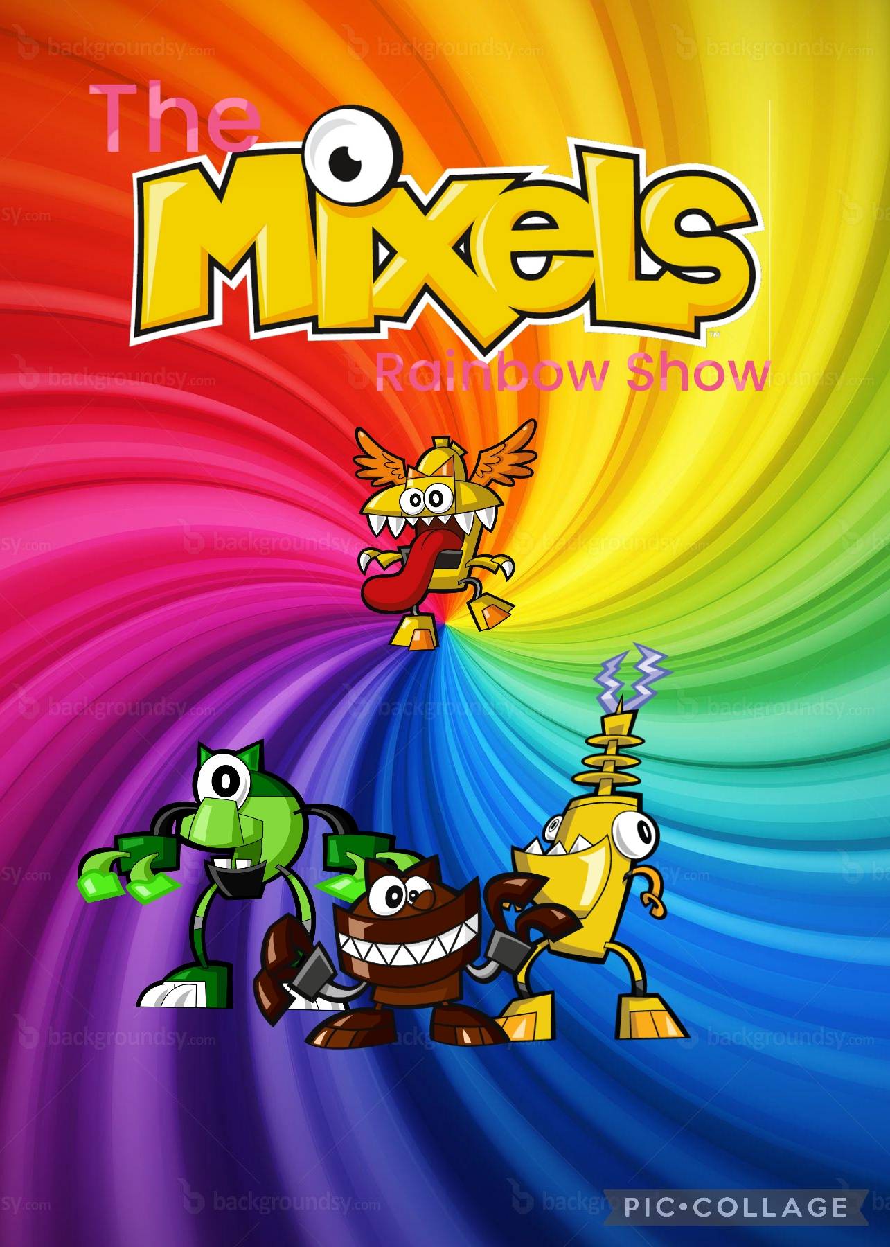 The Mixels Rainbow Show (TV-Series 2019-2023) by Aronasani on DeviantArt