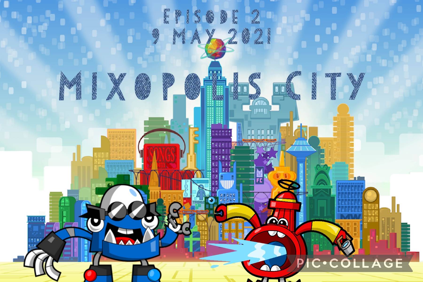 Mixopolis City Episode 2 The Mixels Rainbow Show by Aronasani on DeviantArt