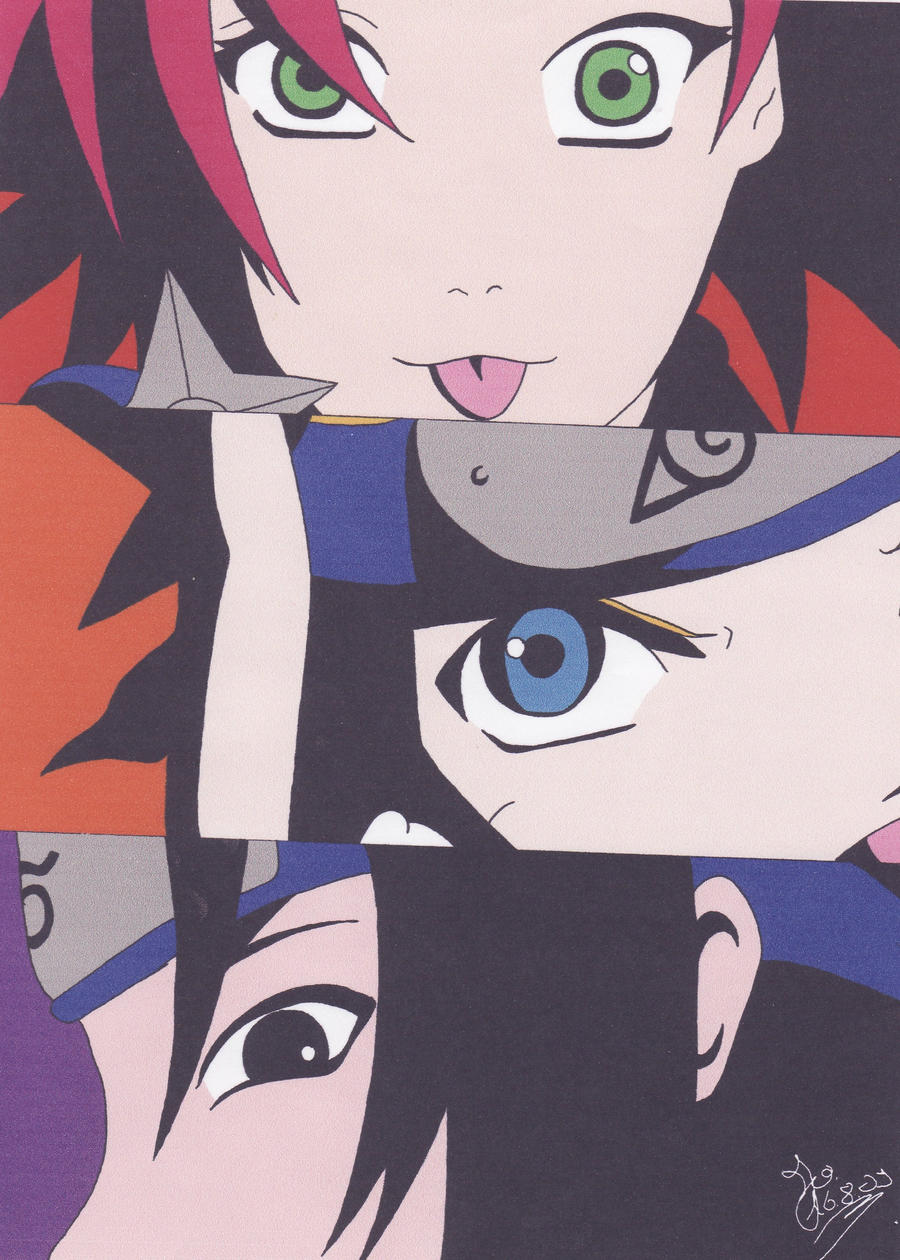 Sasuke Naruto Sakura Team 7