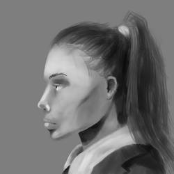 Face Profile Painting