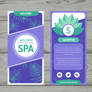 Creative Spa Promotion Banner Vector Materials