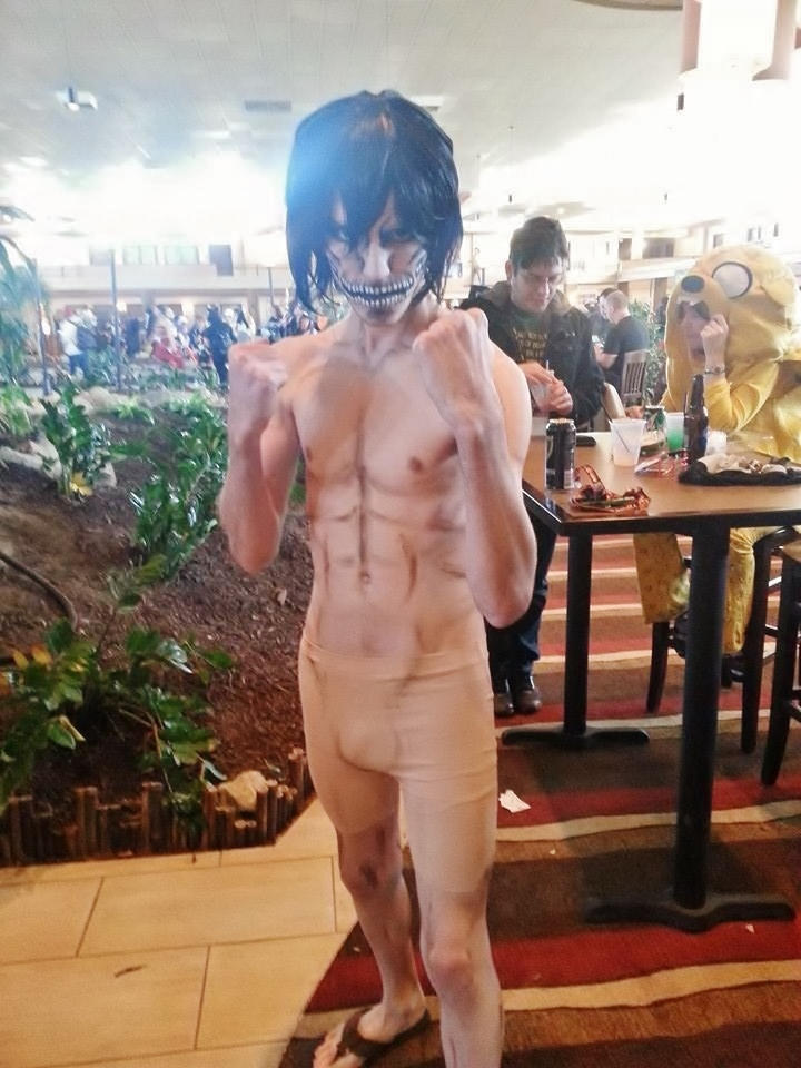 Eren Jaegar Titan Form Full Body Shot By Heartcard Cosplay On Deviantart