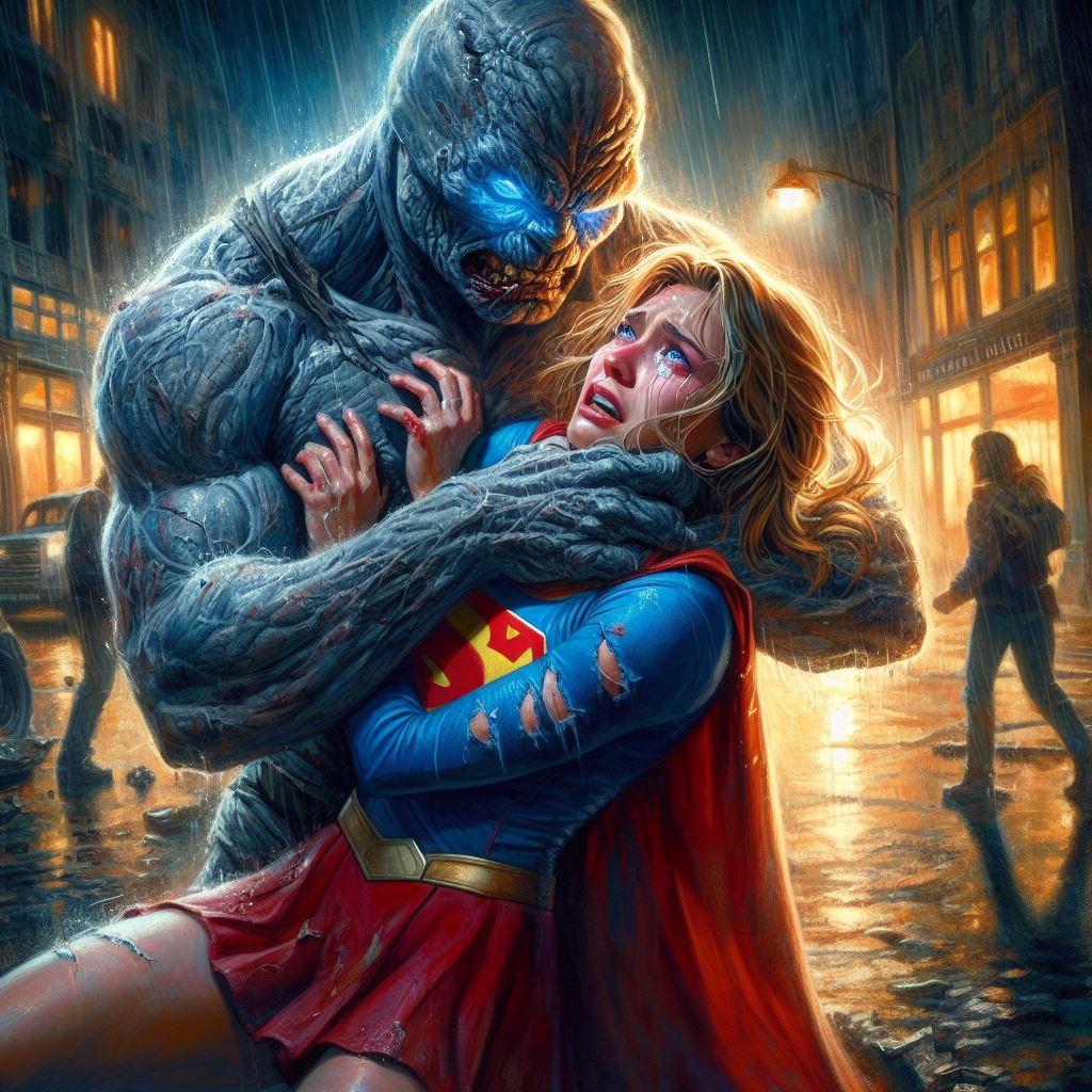 Peril Defeated Supergirl in peril by thepevie on DeviantArt