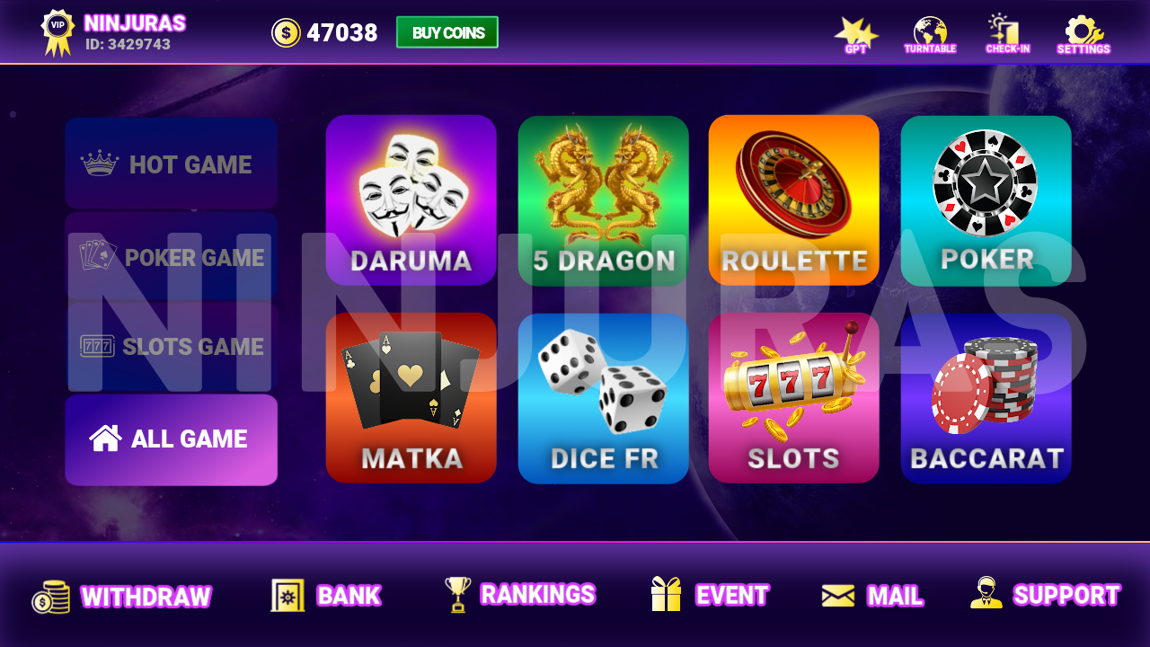 Game Selection UI by Ninjuras on DeviantArt