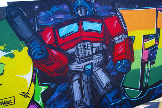 Optimus urban art