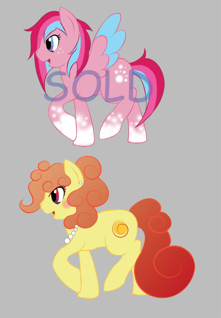 Pony Adoption Auction: Set 1 (1 left)