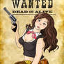 Outlaw Cowgirl Pin-Up