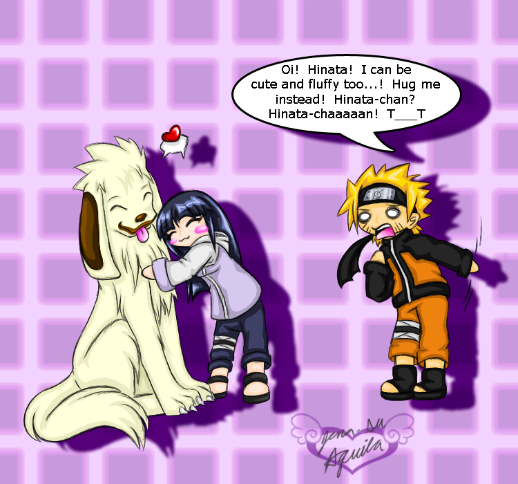 NaruHina - Puppy Hugs