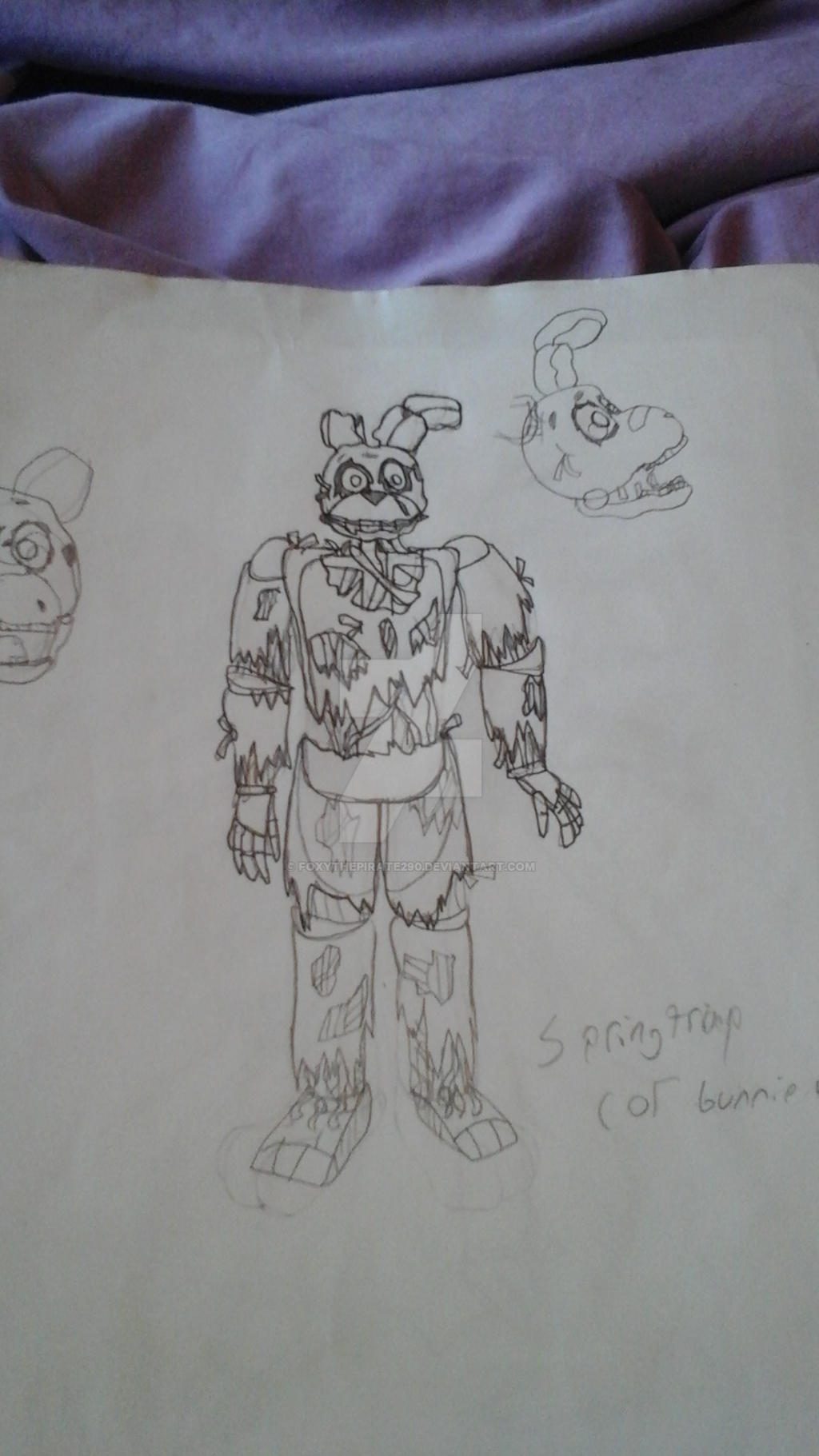 springtrap by foxythepirate290 on DeviantArt