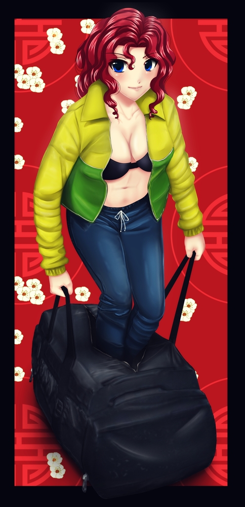 Bag girl (Commission)