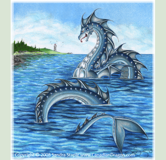 How To Draw A Sea Serpent Step By Step