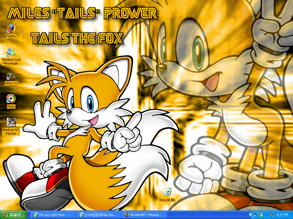 Tails Desktop by Karmarsi-Kedamoki on DeviantArt