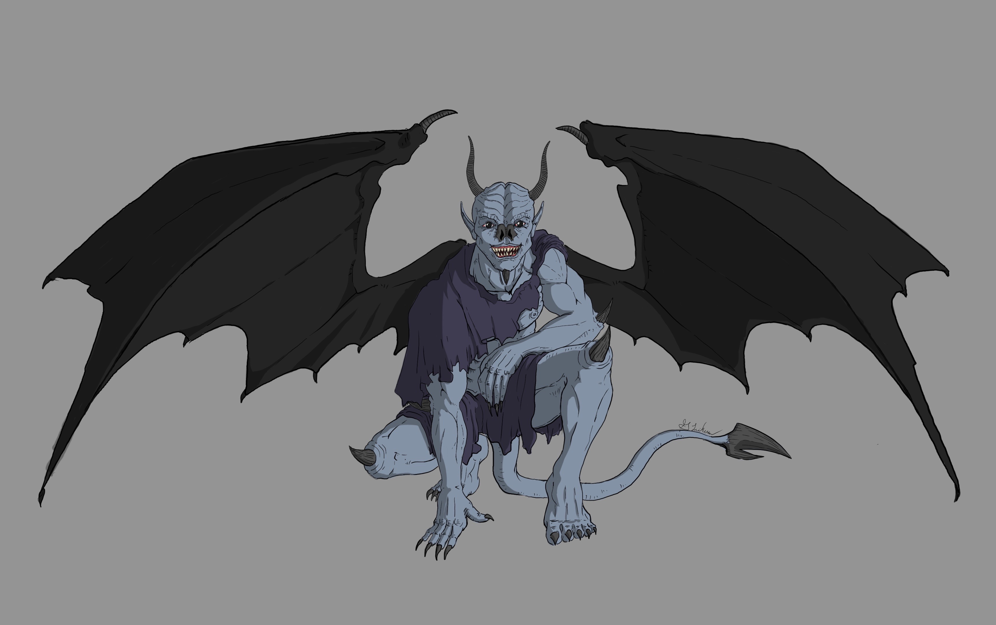 Scrap Demon Deviantart Demon by GavinTheChuncer on DeviantArt
