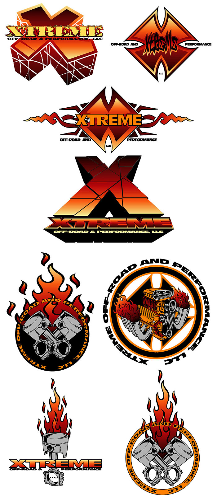 Xtreme Off-Road Logotypes 1