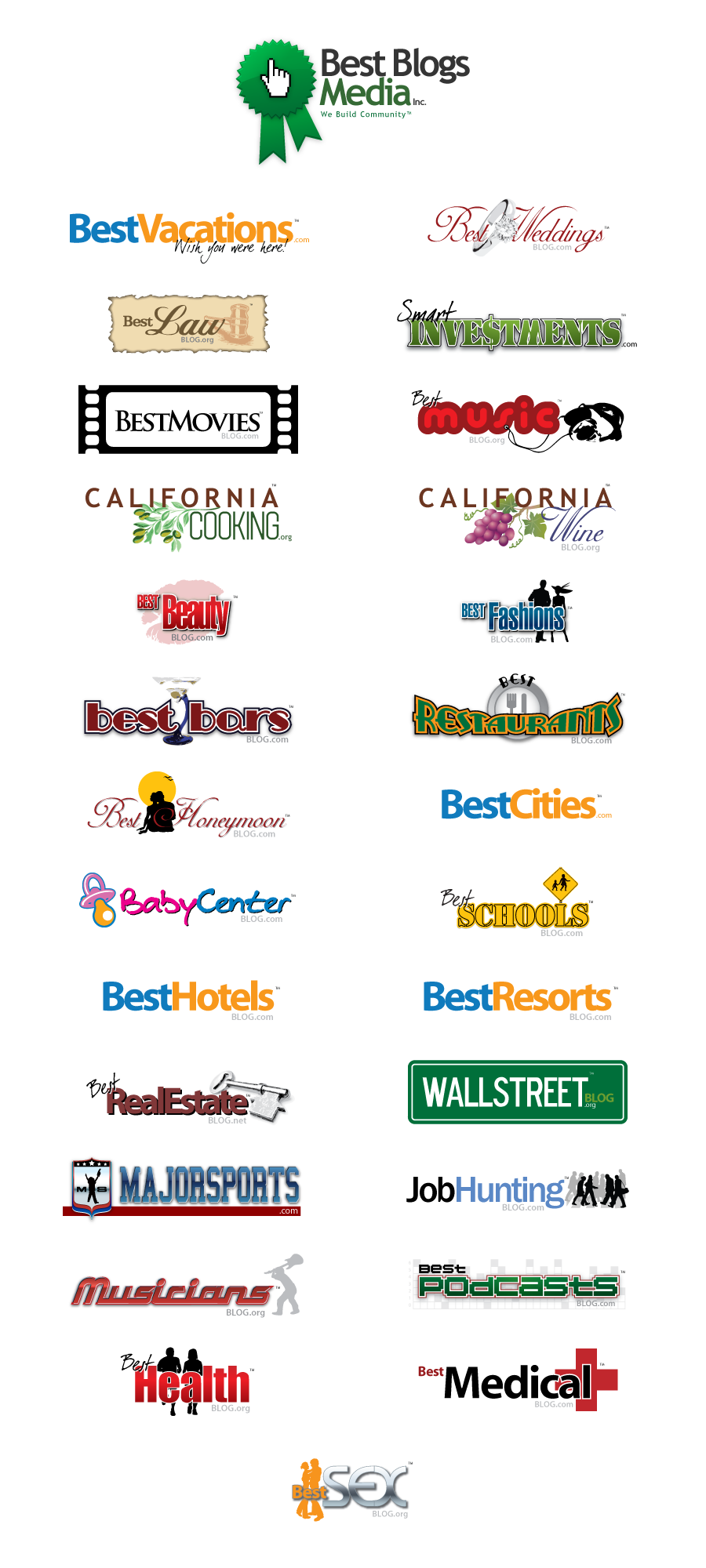 BestBlogsMedia Logos