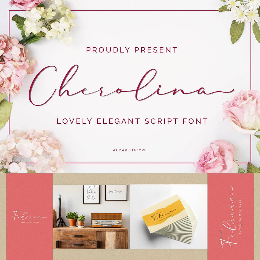 Vip Eleant Script CherolinaLovely Elegant Script by efildebarnma on DeviantArt