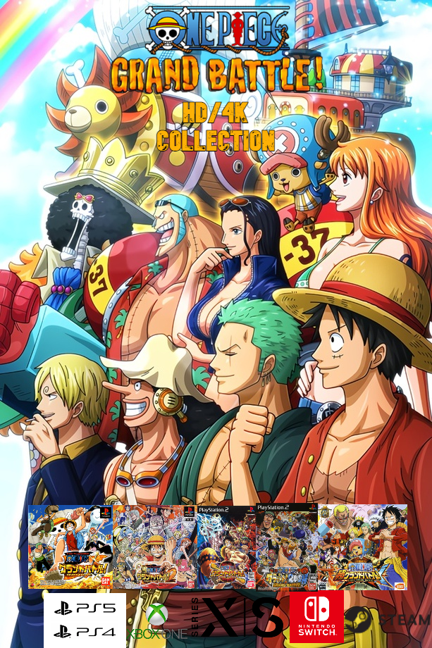 One Piece Grand Battle Collection Cover by carsolini10 on DeviantArt
