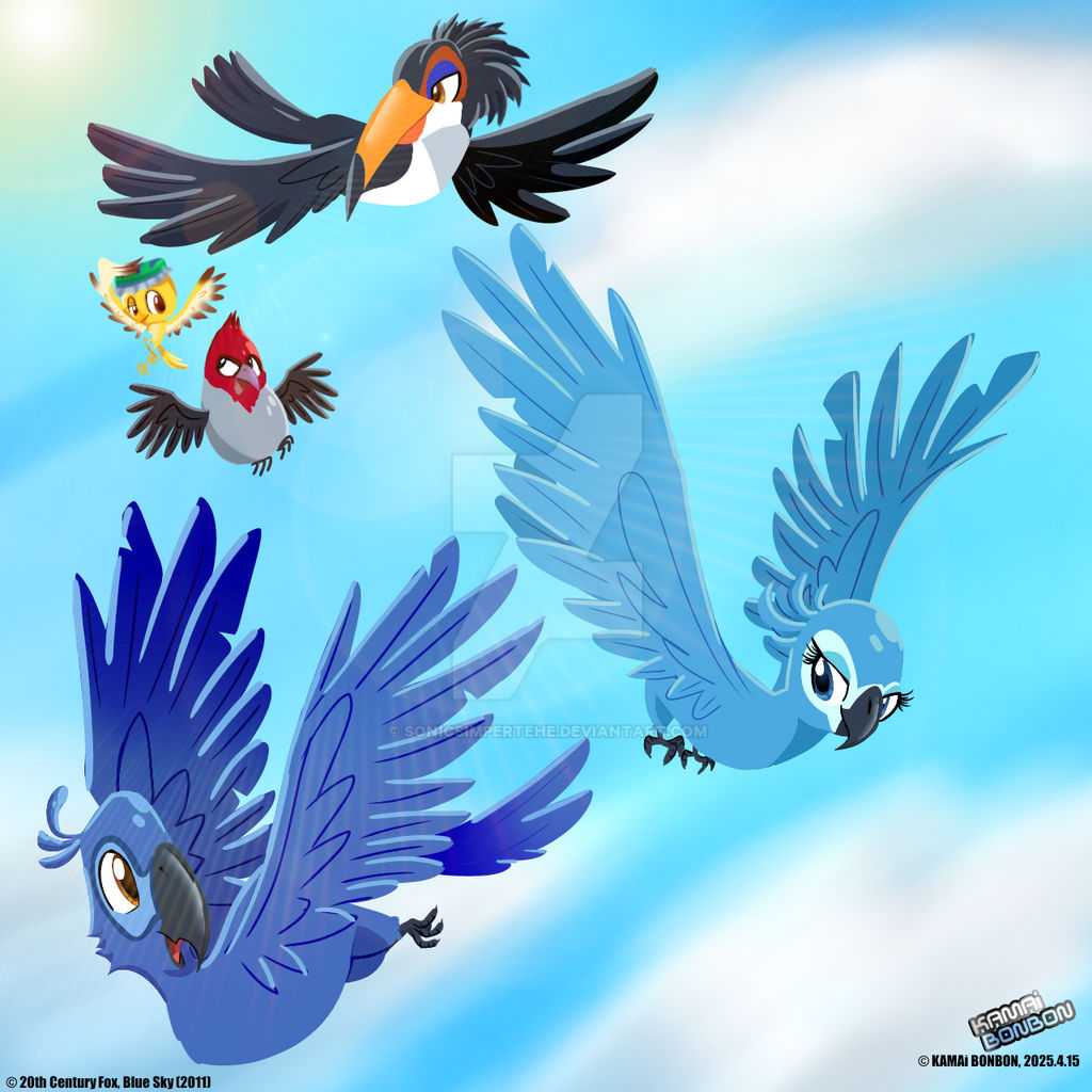 Dreamworks Rio Deviantart Rio 14th Anniversary by SonicSimpertehe on DeviantArt
