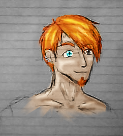 Danial - Quick sketch - Coloured