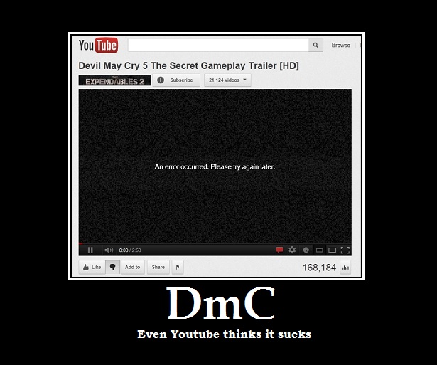 Youtube DmC Error