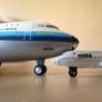 KLM Boeing 747 with NWA Boeing 747 baby